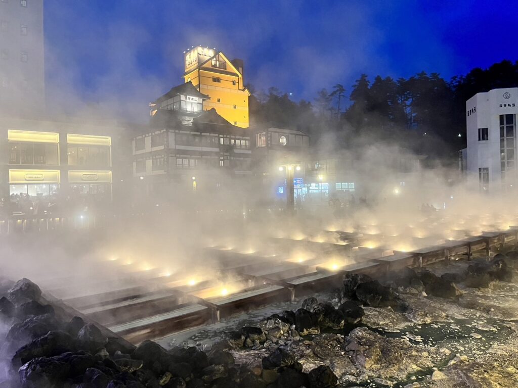 草津温泉 湯畑